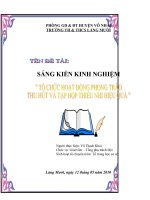 Sang kien kinh nghi Doi