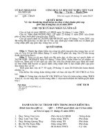 Quyet dinh thanh lap doan kiem tra