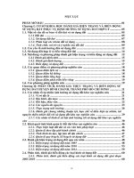 Đánh giá hiện trạng và biến động sử dụng đất giai đoạn 2005 2014 làm cơ sở đề xuất định hướng sử dụng hợp lý đất đai huyện bình chánh  thành phố hồ chí minh
