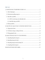 Thảo luận môn chuyên đề kế toán công cụ tài chính: Hợp đồng tương lai