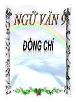 Bài giảng đồng chí ngữ văn 9