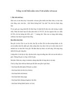 Trồng và chế biến nấm rơm (volvariella volvacea)