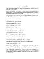 Văn khấn khi cúng giỗ