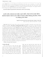 Bước đầu đánh giá hiệu quả điều trị Entecavir trên bệnh nhân viêm gan virus B mạn tính HBeAg dương tính và HBeAg âm tính