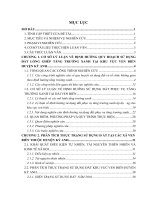 Phân tích thực trạng sử dụng đất phục vụ định hướng tăng trưởng xanh tại các xã ven biển huyện kỳ anh   tỉnh hà tĩnh