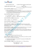 ĐỀ THI THỬ KHẢO SÁT MÔN TOÁN TRƯỚC KỲ THI QUỐC GIA 2015 - THPT Chuyên Sư Phạm Hà Nội lần 1