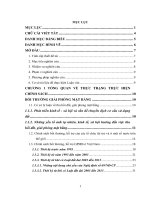 Đánh giá thực trạng và đề xuất giải pháp nâng cao hiệu quả thực hiện chính sách bồi thường, giải phóng mặt bằng của một số dự án thu hồi đất tại quận thanh xuân, thành phố hà nội