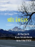 Bài giảng đầy đủ về siêu âm gan