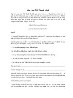 Văn cúng tiết thanh minh