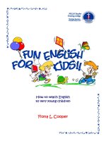 FUN ENGLISH FOR KID- TEACHER''S BOOK
