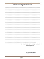 ĐỒ ÁN CHUYÊN NGÀNH CÔNG NGHỆ MAY ĐỀ TÀI: NGHIÊN CỨU CÔNG TÁC TỔ CHỨC VÀ QUẢN LÝ KHO NGUYÊN PHỤ LIỆU TẠI  KHU V TỔNG CÔNG TY NHÀ BÈ