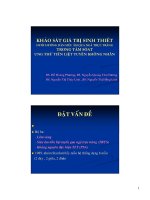 Siêu âm ung thư tiền liệt tuyến ko nhân