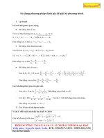 Bí quyết đạt điểm 9,10 môn toán thi THPT quốc gia