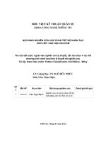 Nghiên cứu phương pháp cắt tỉa AnfaBeta cho trò chơi cờ ca rô