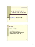 giới thiệu về các thành phần của uml