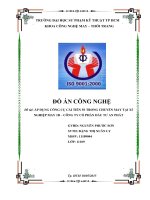 ĐỒ ÁN CHUYÊN NGÀNH CÔNG NGHỆ MAY ĐỀ TÀI: ÁP DỤNG CÔNG CỤ CẢI TIẾN 5S  TẠI XÍ NGHIỆP MAY 1B THUỘC CÔNG TY CỔ PHẦN ĐẦU TƯ AN PHÁT