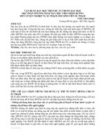 VẬN DỤNG DẠY HỌC THEO DỰ ÁN TRONG DẠY HỌC HỌC PHẦN PHƯƠNG PHÁP DẠY HỌC THEO ĐỊNH HƯỚNG RÈN LUYỆN NGHIỆP VỤ SƯ PHẠM CHO SINH VIÊN SƯ PHẠM