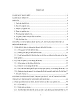 Đánh giá thực trạng quản lý và sử dụng đất đô thị thành phố hội an trong bối cảnh biến đổi khí hậu