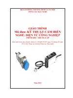 KỸ THUẬT CẢM BIẾN TCN