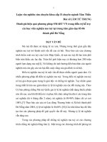 Đánh giá hiệu quả phương pháp SMART VN trong điều trị hỗ trợ các học viên nghiện ma túy tại trung tâm giáo dục 05-06 thành phố Đà Nẵng