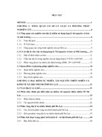 Xác lập cơ sở địa lý cho định hướng sử dụng hợp lý tài nguyên và bảo vệ môi trường thành phố đà lạt