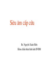 Siêu âm cấp cứu BS Nguyễn Xuân Hiền
