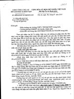 CV 1253/SGDĐT-KT&KDCLGD V/v thống nhất một số nộidung liên quan lý lịch người học