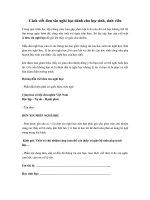 Cách viết đơn xin nghỉ học dành cho học sinh, sinh viên