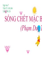 sống chết mặc bay tiết 1,2