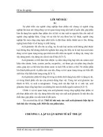 Thiết kế nhà máy sản xuất acid glutamic hiện đại từ tinh bột sắn với năng suất 3820 tấn