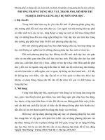 SÁNG KIẾN KINH NGHIỆM Phương pháp sử dụng mẫu vật, tranh ảnh, mô hình, thí nghiệm, trong giảng dạy bộ môn sinh học