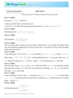 ĐỀ THI THỬ MÔN TOÁN HỌC THPT 2015 KÈM LỜI GIẢI VÀ ĐÁP SỐ - ĐỀ SỐ 9