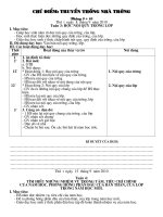 HOẠT ĐỘNG NGOÀI GIỜ LÊN LỚP NĂM HỌC 2010-2011