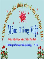 Giao an Tieng Viet du thi GVDG cap huyen