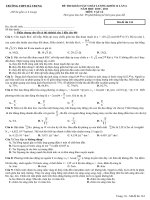 Đê thi thử ĐH lân 3 - Hà  trung  134