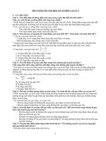 Đề cương ôn tập HKII Vật lý 9