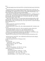 bài tập nguyên lý kế toán