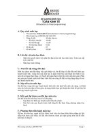 ĐỀ CƯƠNG MÔN HỌC ĐẠI HỌC HOA SEN MÔN  TOÁN KINH TẾ