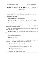 CHỈ DẪN VÀ YÊU CẦU KỸ THUẬT XỬ LÝ PHÒNG TRỪ MỐI