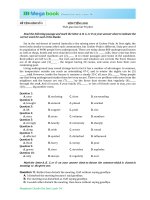 ĐỀ THI THỬ MÔN TIẾNG ANH THPT 2015 KÈM LỜI GIẢI VÀ ĐÁP SỐ - ĐỀ SỐ 3