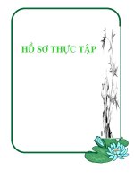 bìa báo cáo thực tập cực đẹp