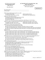 DE THI KI 2 - LOP 12 - 2010 - 2011