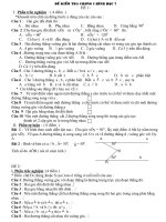 de thi hoc ki II 2011 mon toan