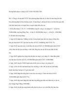 Bài tập định khoản KẾ TOÁN NỢ PHẢI TRẢ