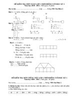De khao sat lan 2 tu lop 1 den lop 5