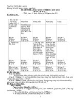 Ma trận + Đề kiểm tra Lịch Sử 7 Kì II