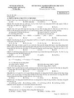 kiểm tra hoc kì 2 lớp 12