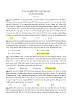 48 câu trắc nghiệm vật lý 12 có liên quan đến thực hành