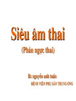 Siêu âm sản lồng ngực thai.PPT