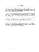 phát triển dự án phần mềm quản lý kho trong doanh nghiệp